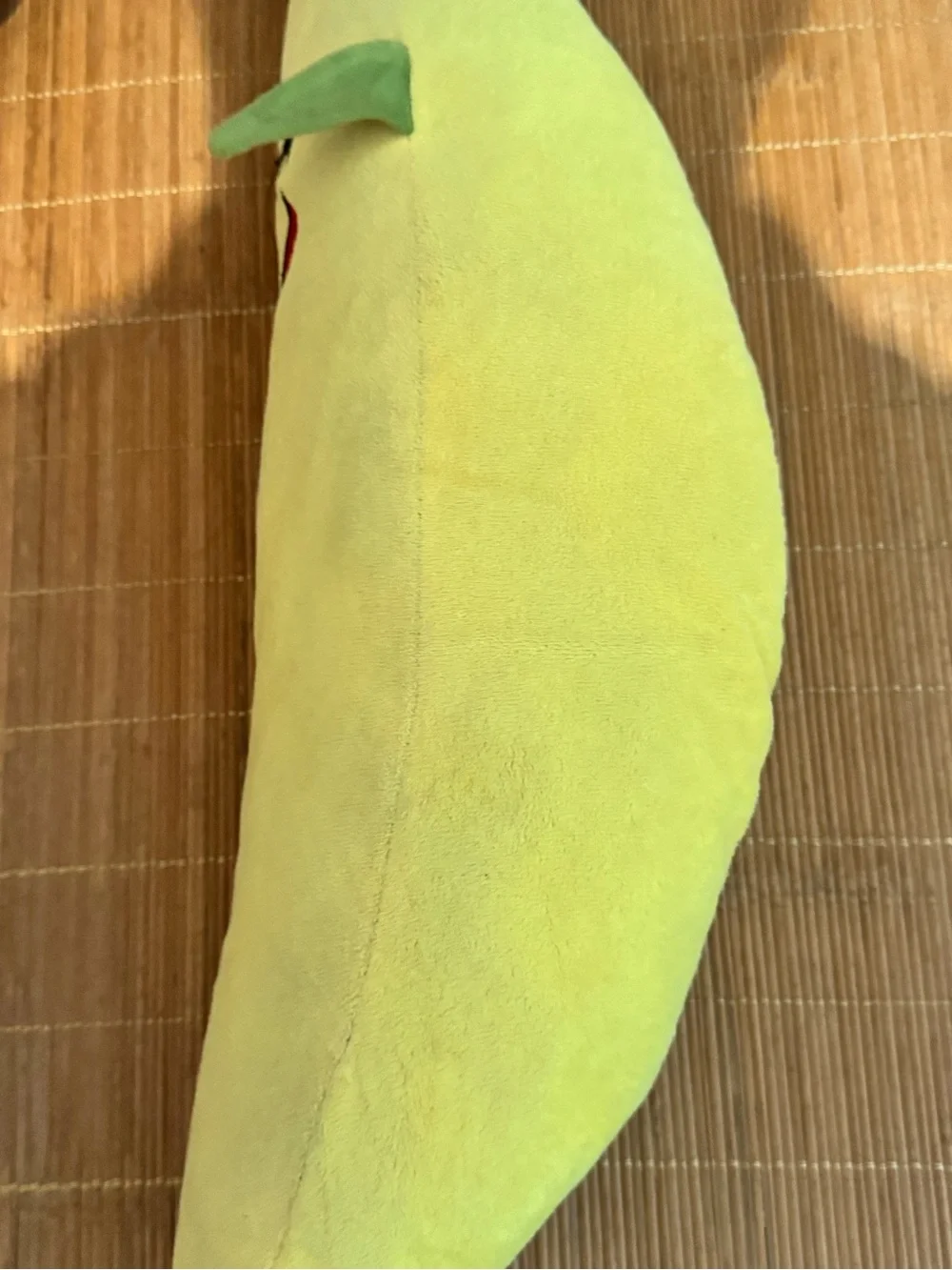 Smiling Yellow Banana Plush Pillow - Cute Fruit Cushion